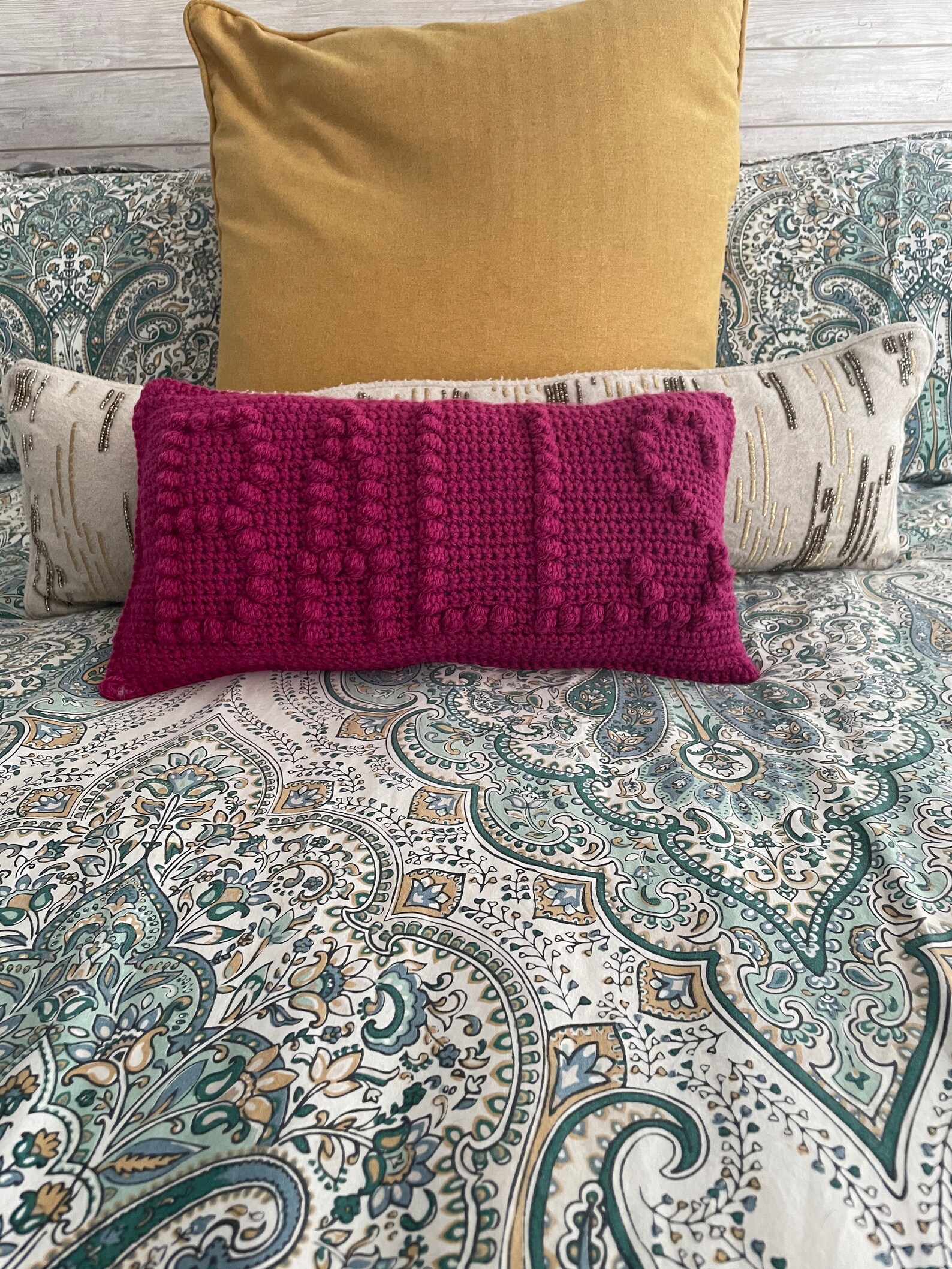 CROCHET PATTERN Balls Pillow Etsy