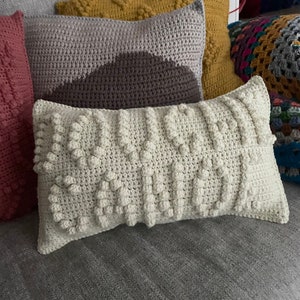 CROCHET PILLOW PATTERN Douche Canoe Crochet Pillow, Canoe Crochet Pillow, Funny Crochet image 6