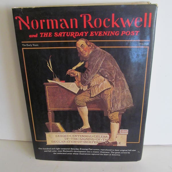 Norman Rockwell Book  Norman Rockwell The Saturday Evening Post Covers