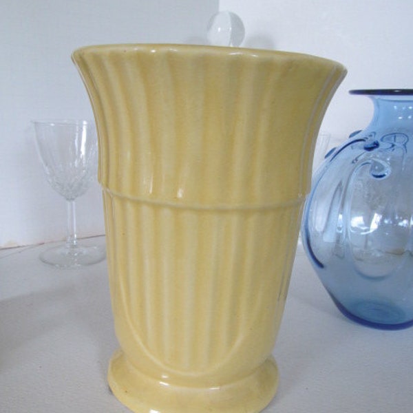 Yellow Vases Etsy