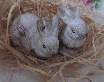 Easter Bunnies Easter Decor Ceramic Easter Decoration Easter bunny Decor Rabbit decor