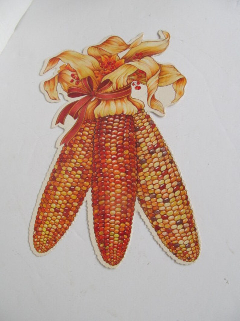 Indian Corn Fall Harvest Decor Wall Decoration School Etsy