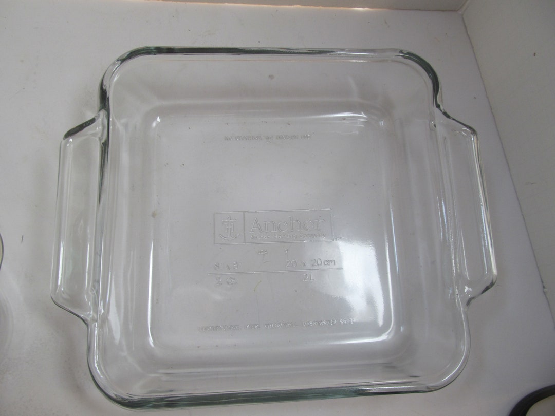 Anchor Hocking Square Glass Casserole Dish X Baking Dishes