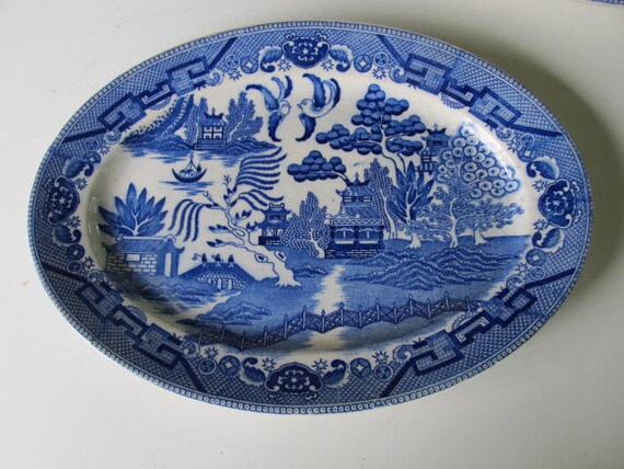 Willow top ware platter