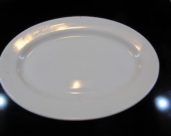 White Ironstone Platter Iroquois China Platter Colonial home Antique Platter Antique Farmhouse Table decor Farmhouse China Turkey Platter