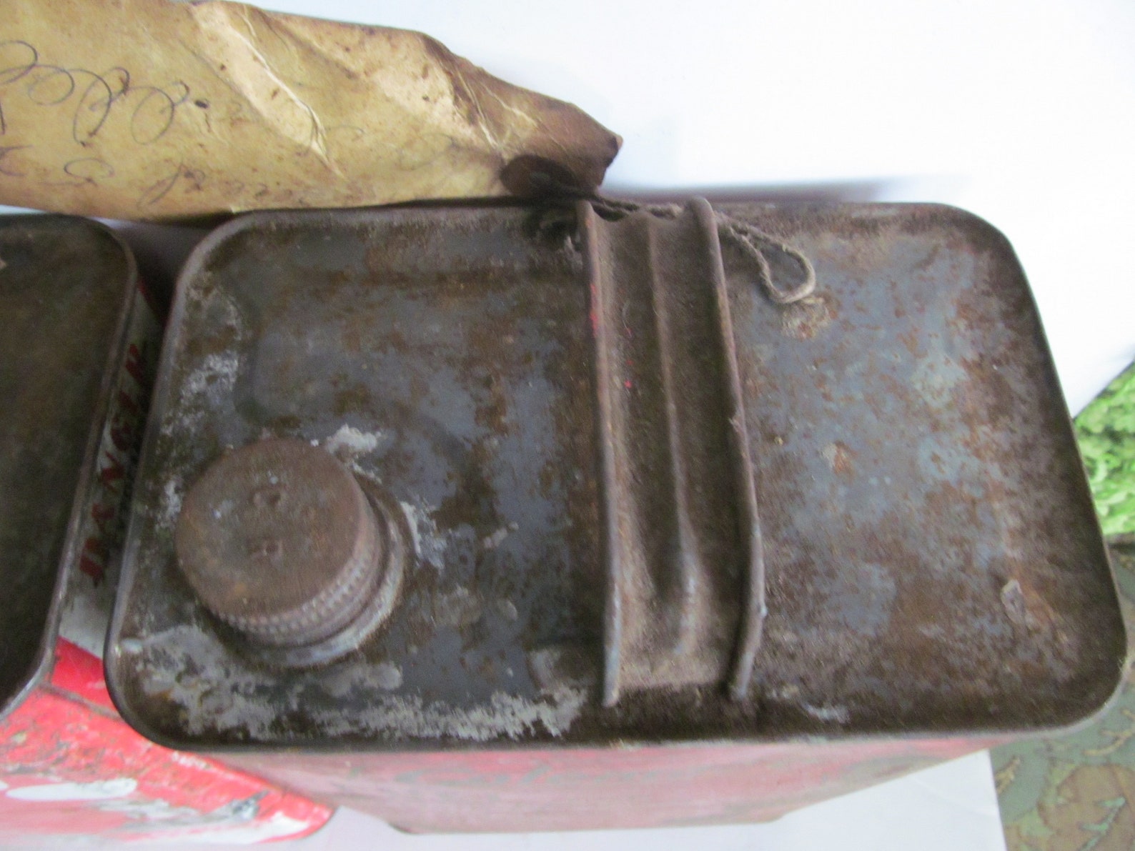 Instant Collection Coleman Fuel Oil 1 Gallon Can Lamp Oil Can Etsy