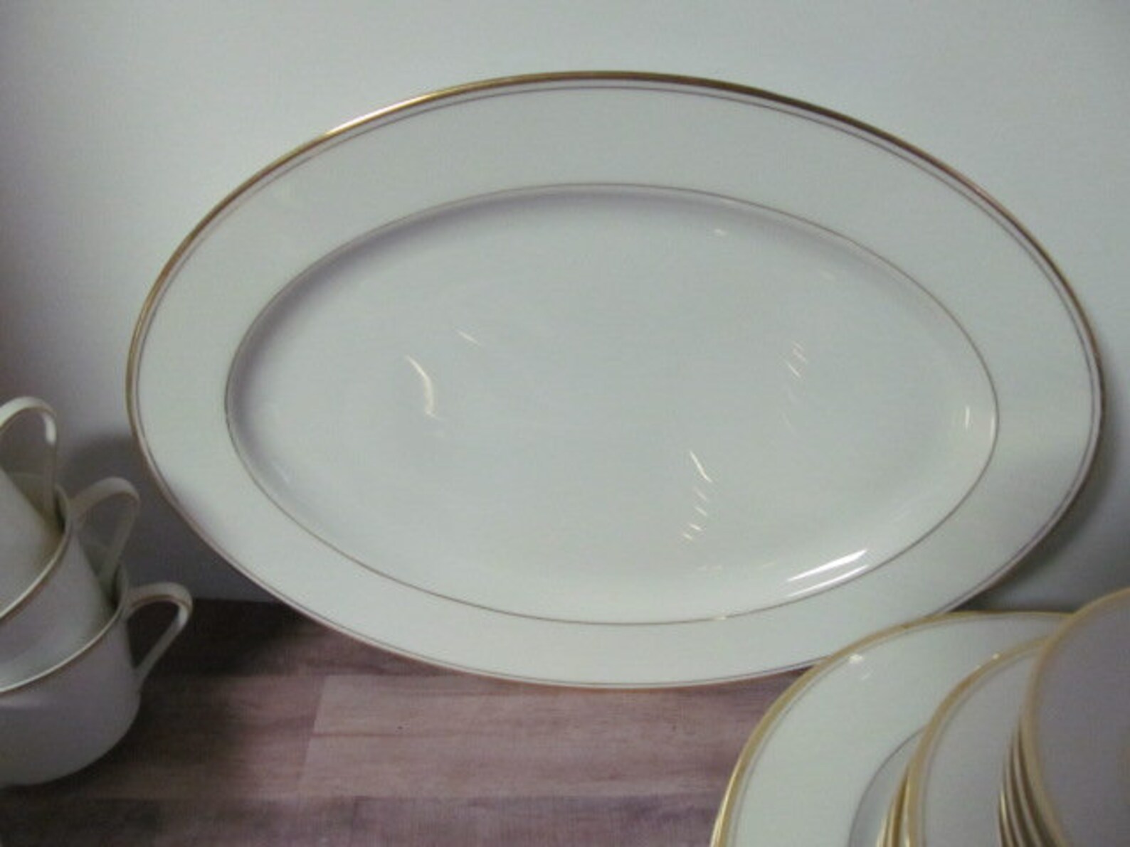 Service for 6 People 5 Piece Dinnerware Set 6 Place Setting Etsy