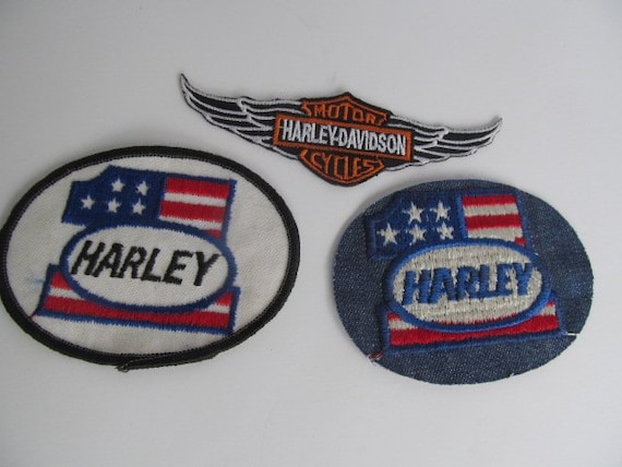 old harley davidson patches