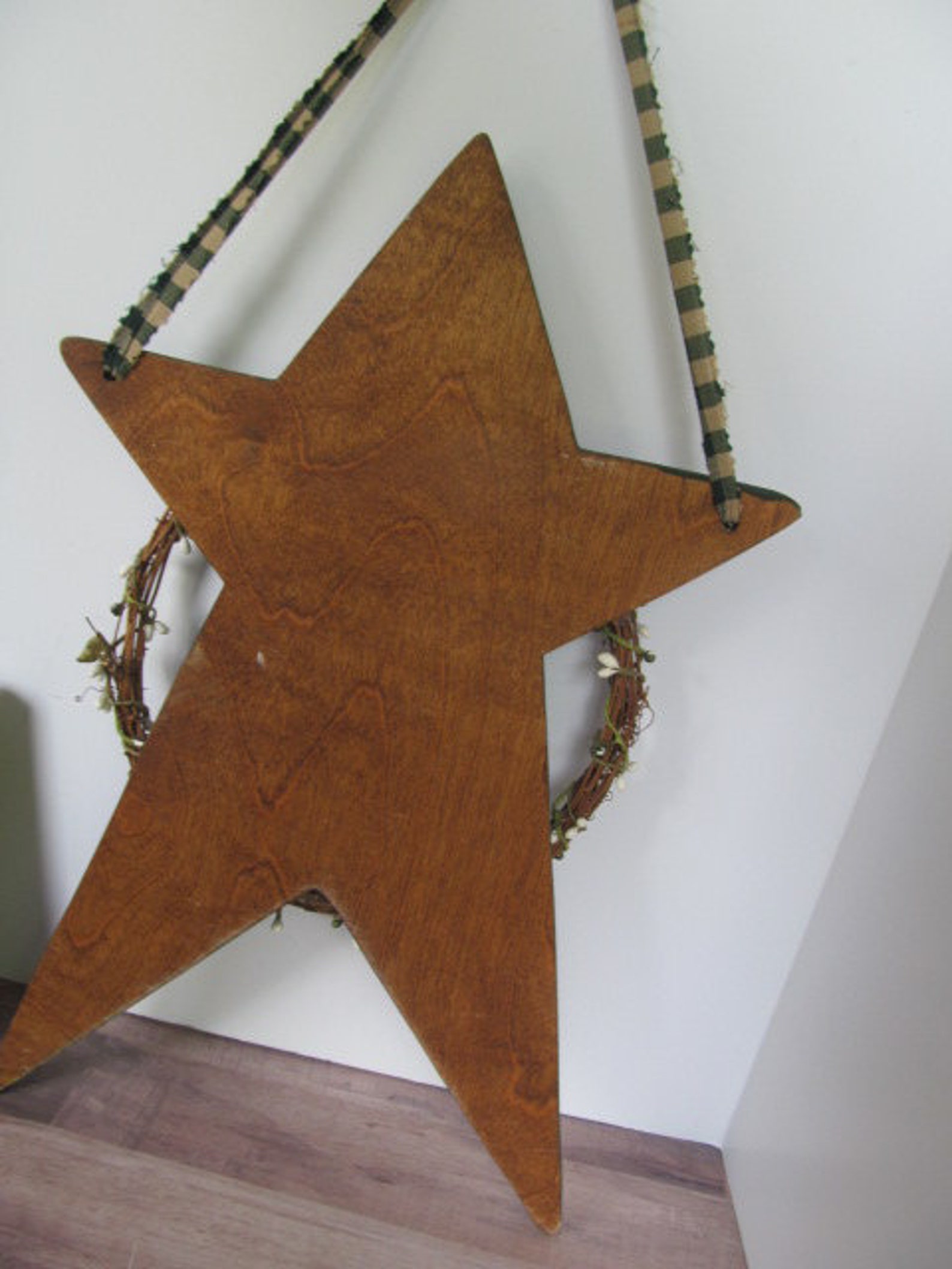 Primitive Star Decor Star Wall decor Birdhouse decor Wreath Etsy