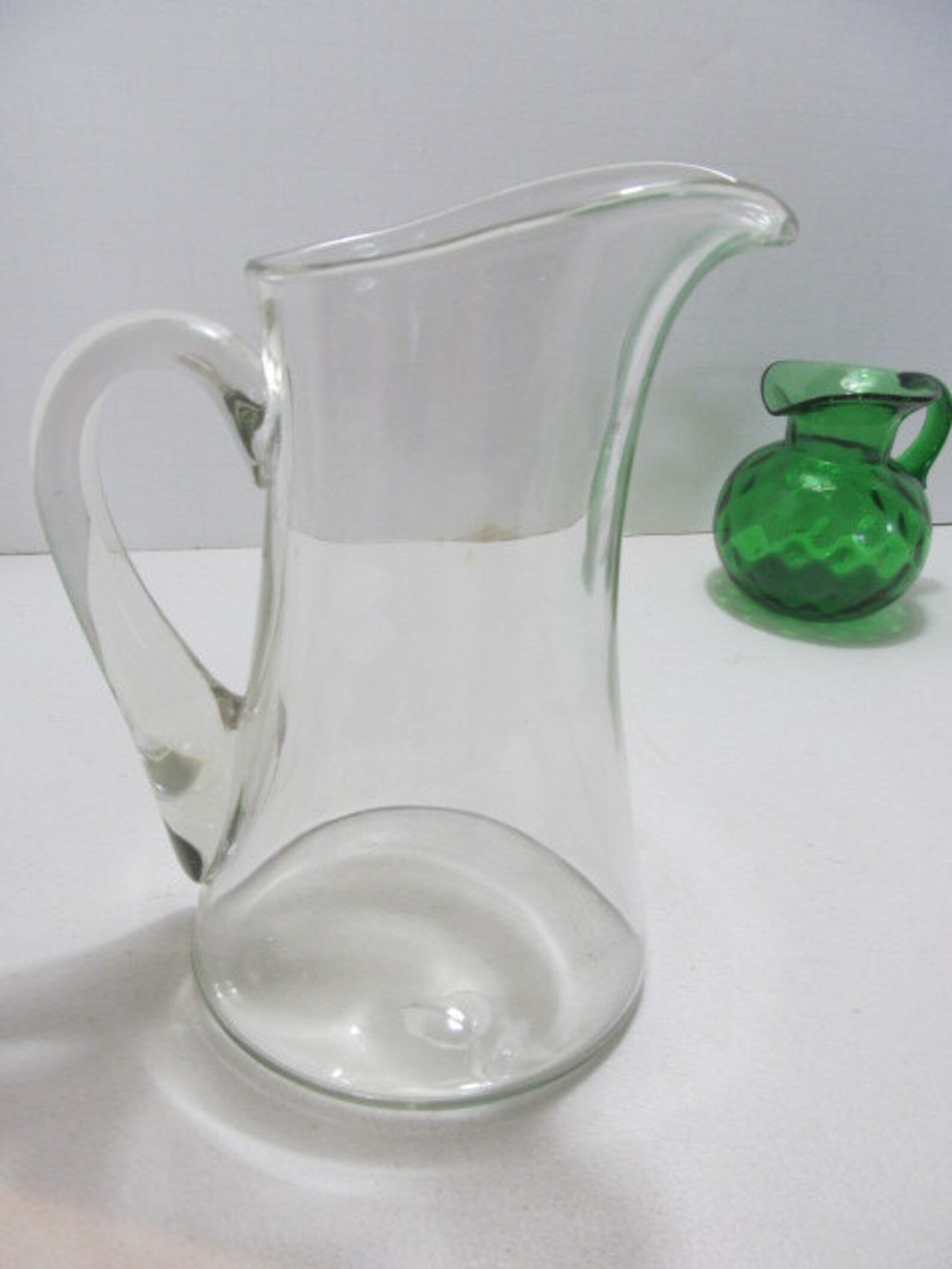 Water Pitcher Clear Glass Pitcher Iced Tea Pitcher Set Iced Etsy