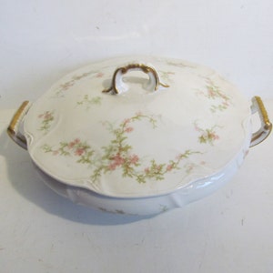 Limoges Covered Casserole Theodore Haviland Limoges Soup Tureen Theodore Haviland Limoges  French Antique China Fine China Formal China