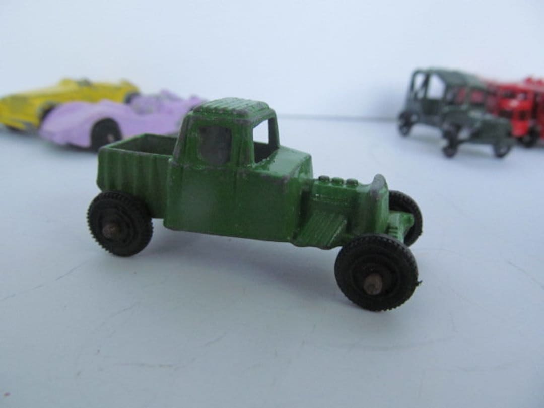 Antique Hot Rod Truck 1950s Antique Army Truck Diecast Etsy