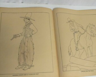 1940 Coloring Book,biggest and Best Coloring Book,made in the USA