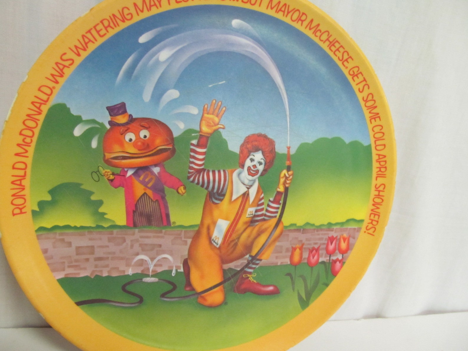 Ronald Mcdonald Plate Ronald Mcdonald Collector Plate 1977 Etsy