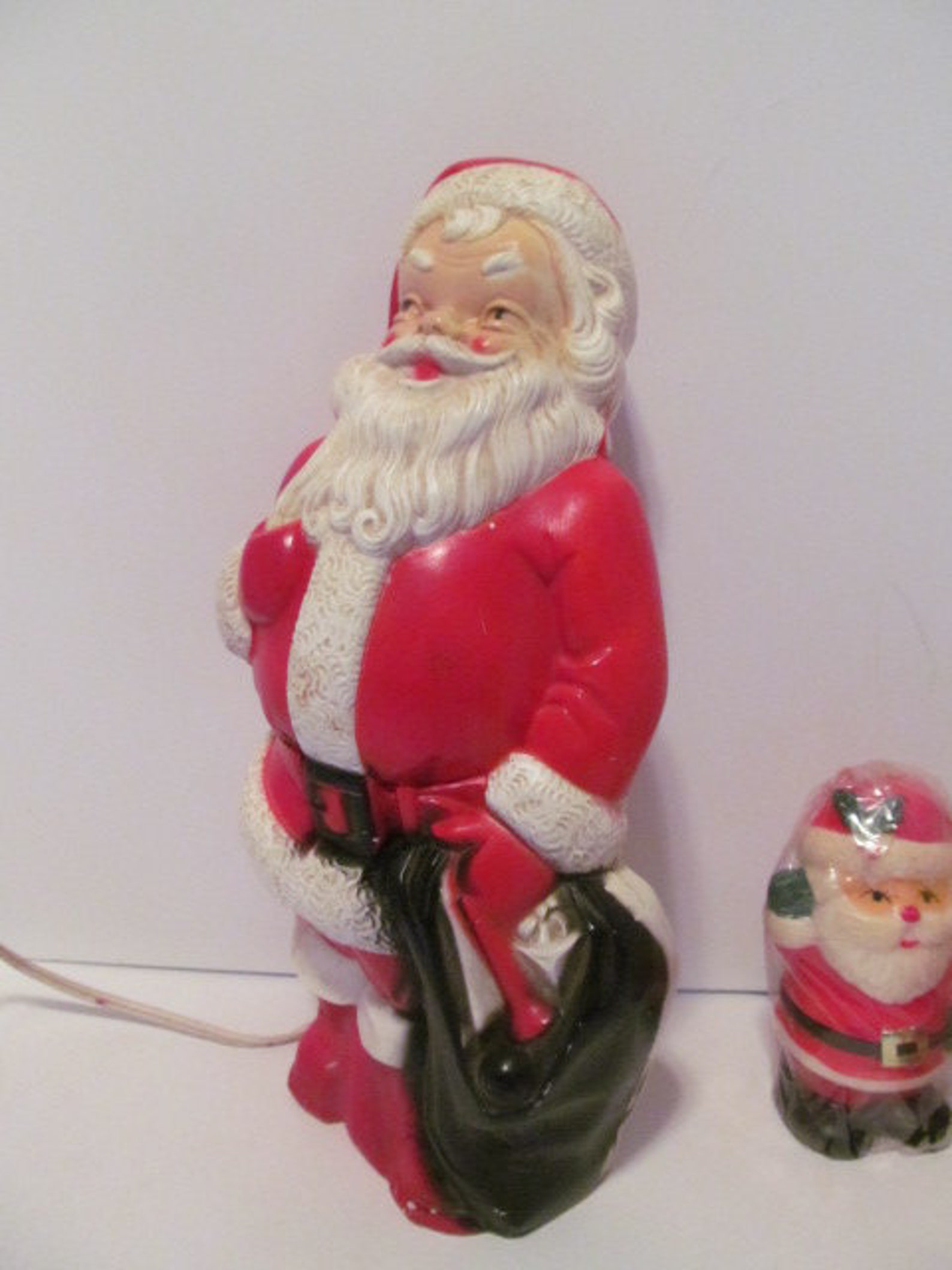 Santa Candles Christmas Candles Christmas Bells Santa Clause - Etsy