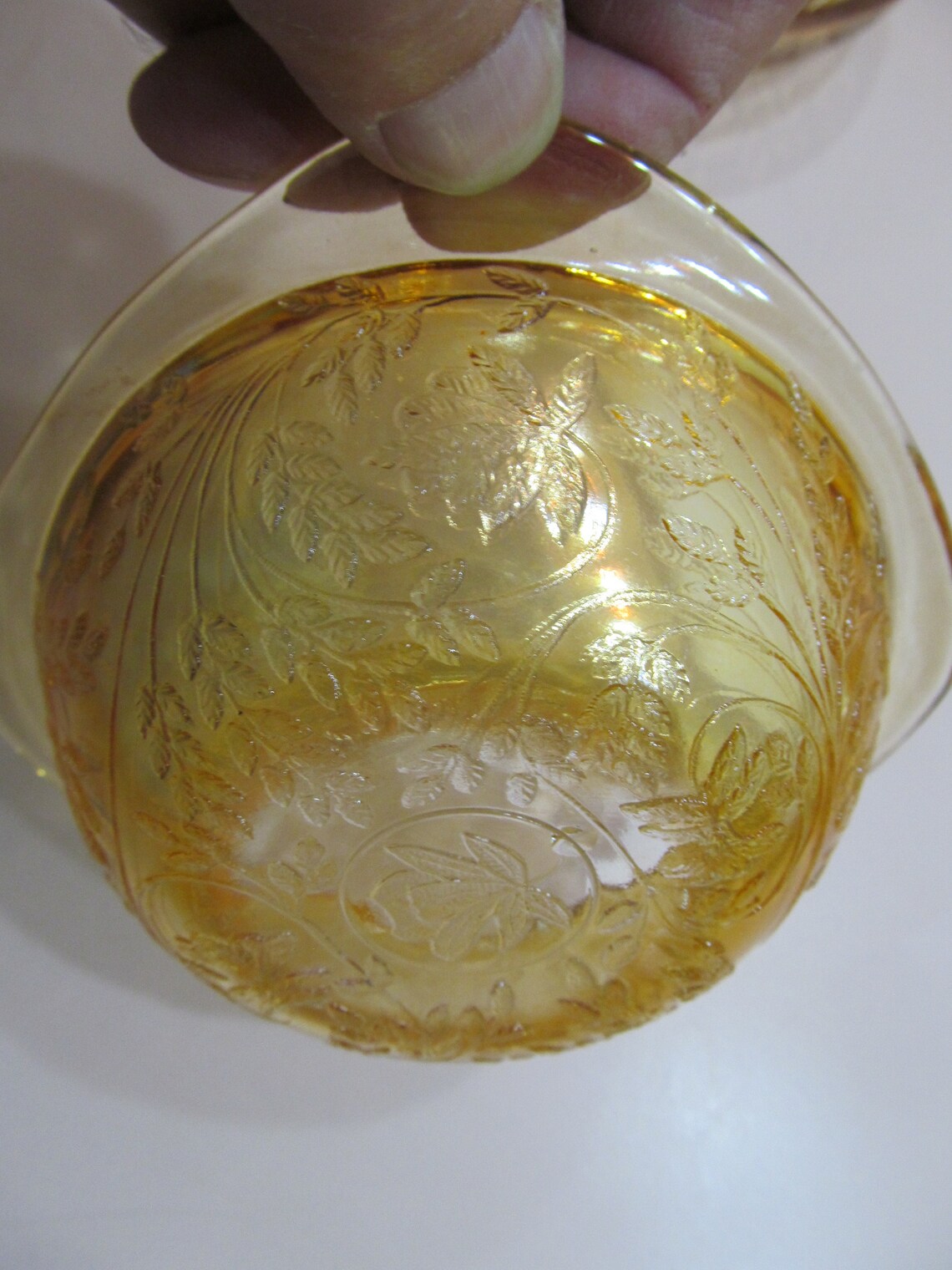 Floragold Louisa Depression Glass Bowls Square Glass Bowls Etsy