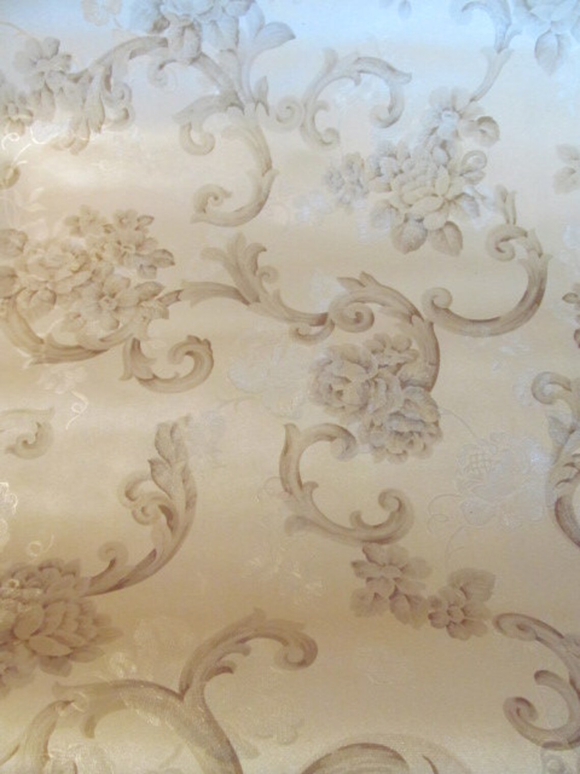 Vintage Wallpaper Rolls Wall Coverings Solid PrePasted Etsy