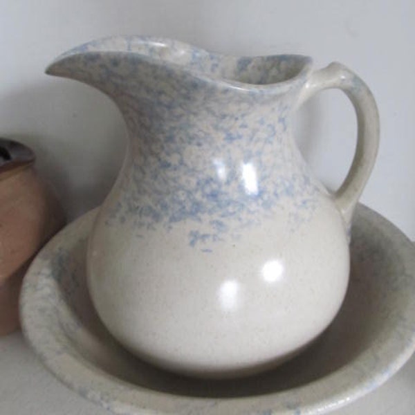 Pitcher and Bowl Etsy