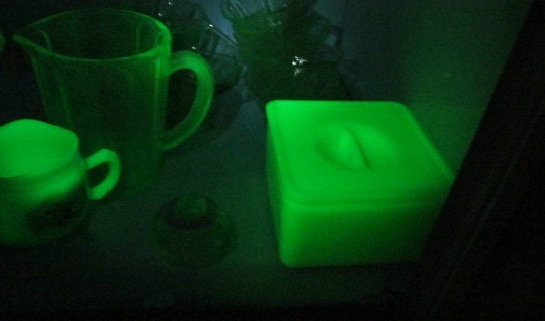 Uranium Jadeite Refrigerator Jadeite Canister