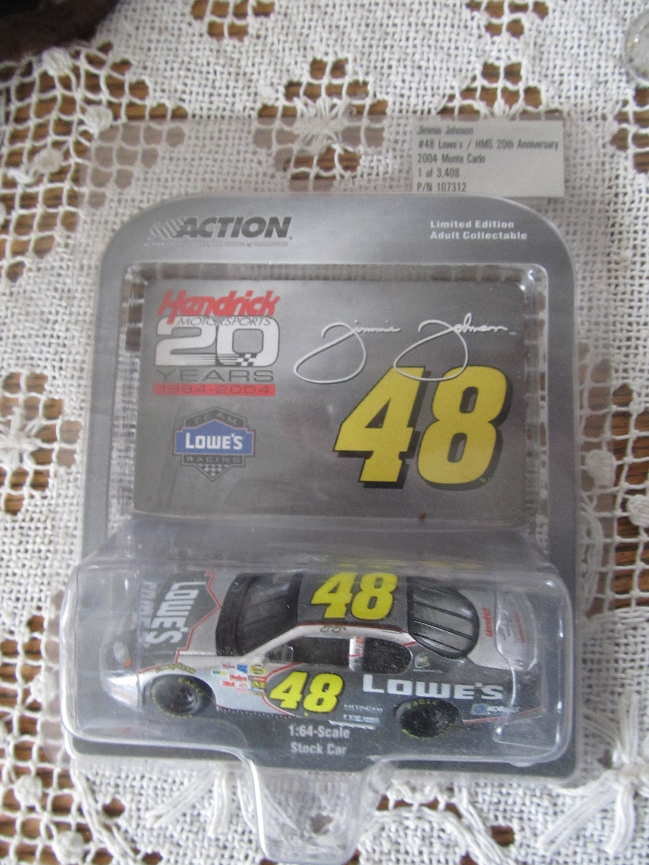 Jimmie Johnson 48 Nascar 20 Year Diecast NIB Nascar Collectibles