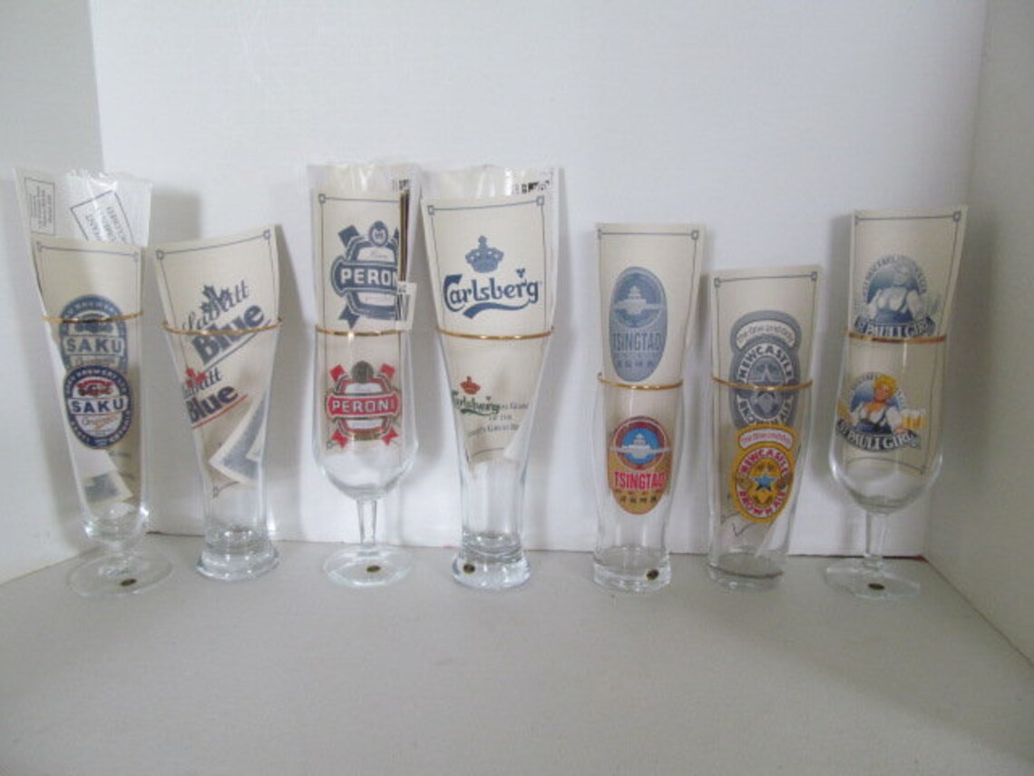 Labatt Blue Beer Glass Canada Brewery Beer Made in Germany Etsy
