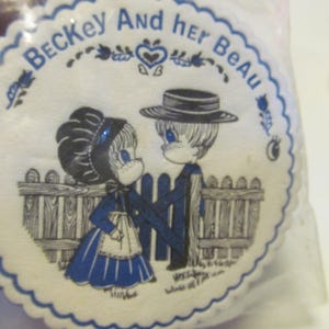 70s Paper Coasters Beckey and Her Beau 70s Big Eyes Big Eye Doll Bar Cart Decor Vintage Bar Decor Disposable Drink Coasters Cocktail Napkins