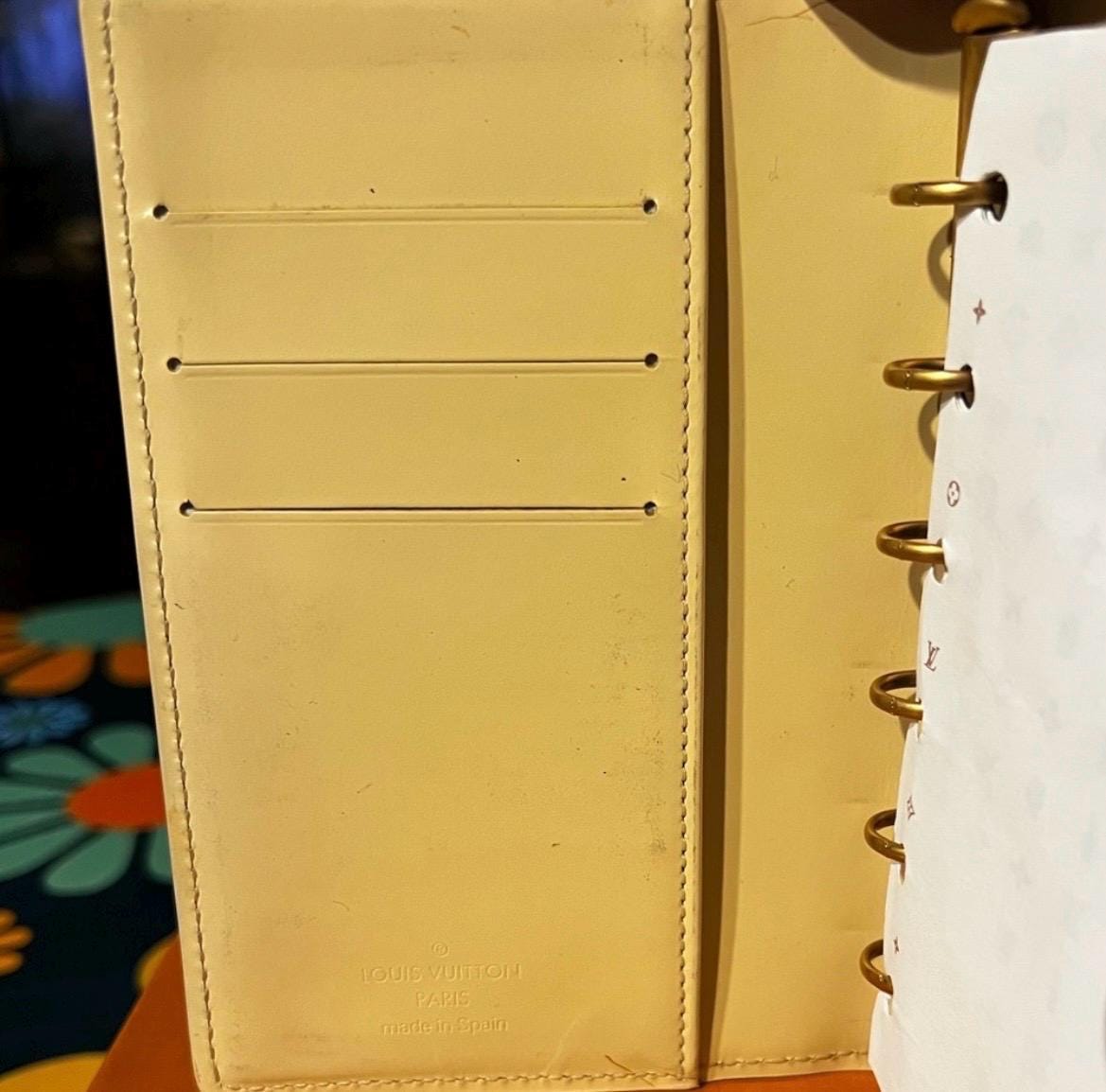 Louis Vuitton Epi Agenda LV Agenda Epi Leather Pastel Yellow