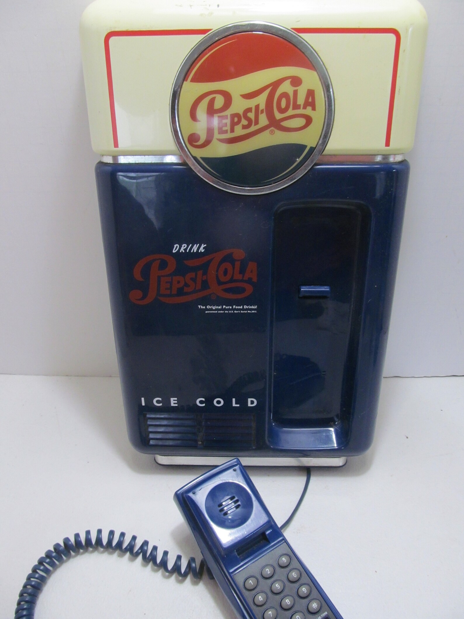 Pepsi Cola Telephone Pepsi Cola Soda Machine Telephone Wall Etsy