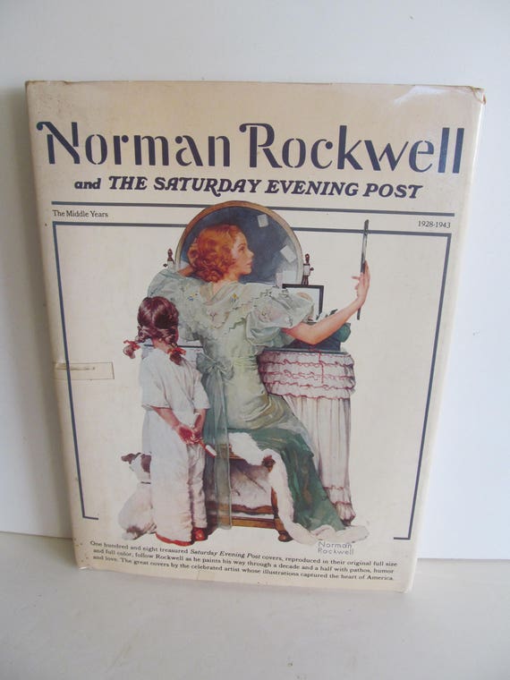 VTG Norman Rockwell Art Print Saturday Evening Post FISHING ** SEE VARIETY