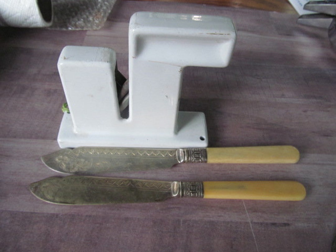 Sheffield Knife Sharpener Farmhouse Primitive Kitchen Utensils Etsy