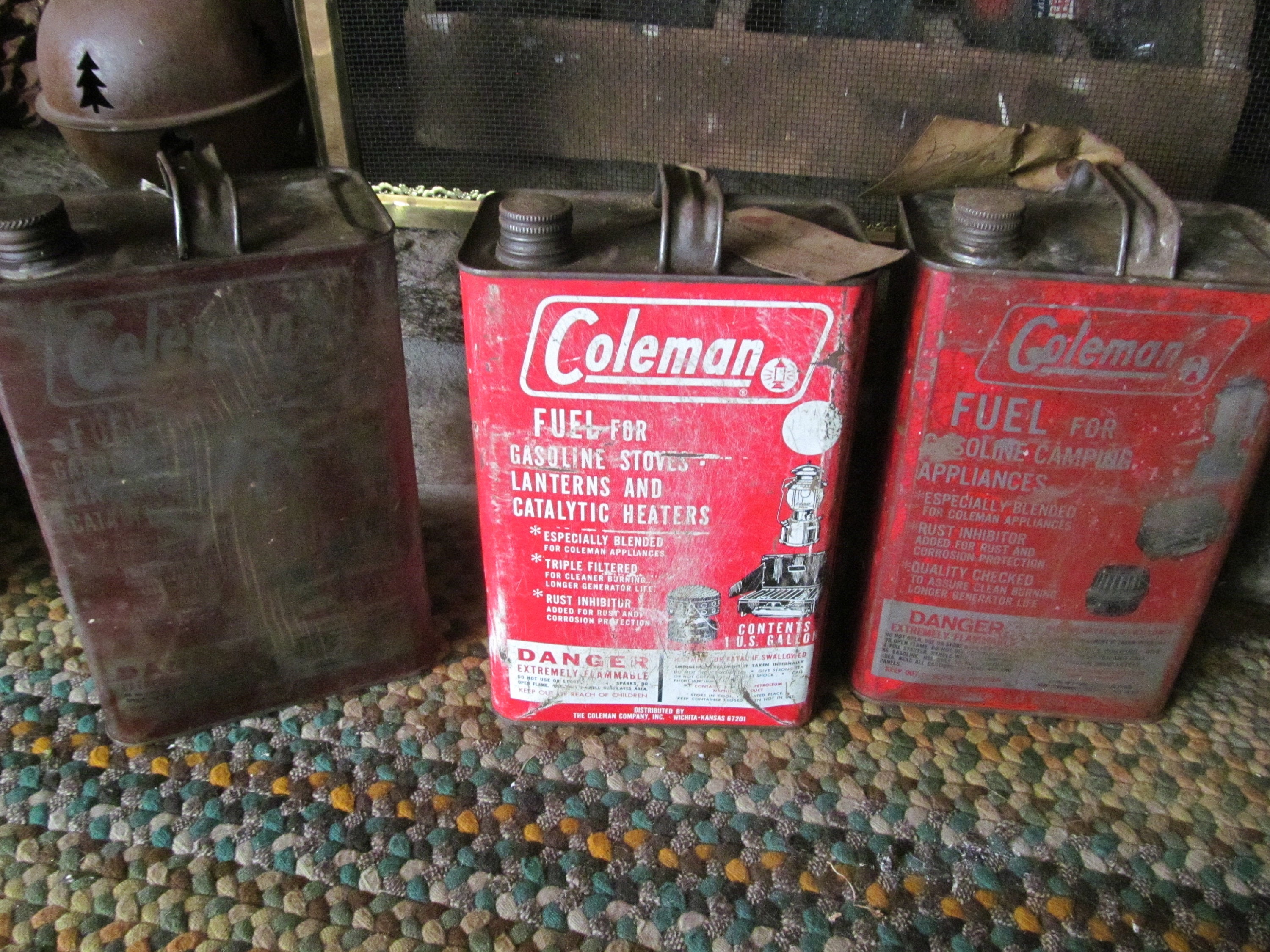 Instant Collection Coleman Fuel Oil 1 Gallon Can Lamp Oil Can Etsy España