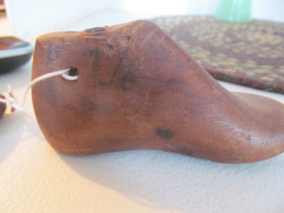 2 Childs wooden Shoe Last Forms Shoe Cobbler Shoe… - image 8