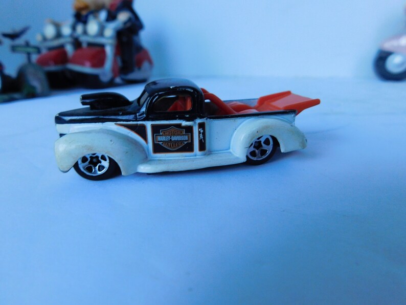 Harley Davidson Truck Hot Wheels Mattel Hot Wheel Trucks 1940 Etsy