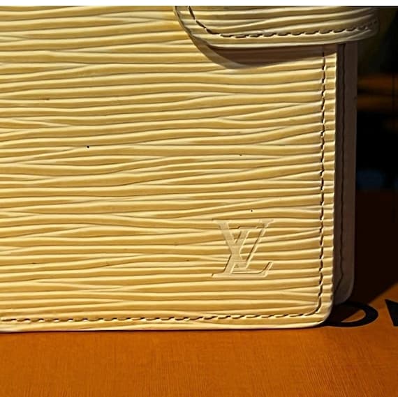 Louis Vuitton Epi Agenda LV Agenda Epi Leather Pastel Yellow