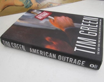 American Outrage Tim Green Book Hardcover Coffee Table Book investigative journalist