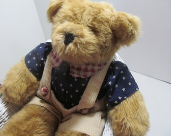 Americana Decor Teddy Bears Baby Neutral Shower Gifts Teddy Bear Decor Birthday Gift for Girl Teddy Bear Decor Teddy Bear Birthday Gift