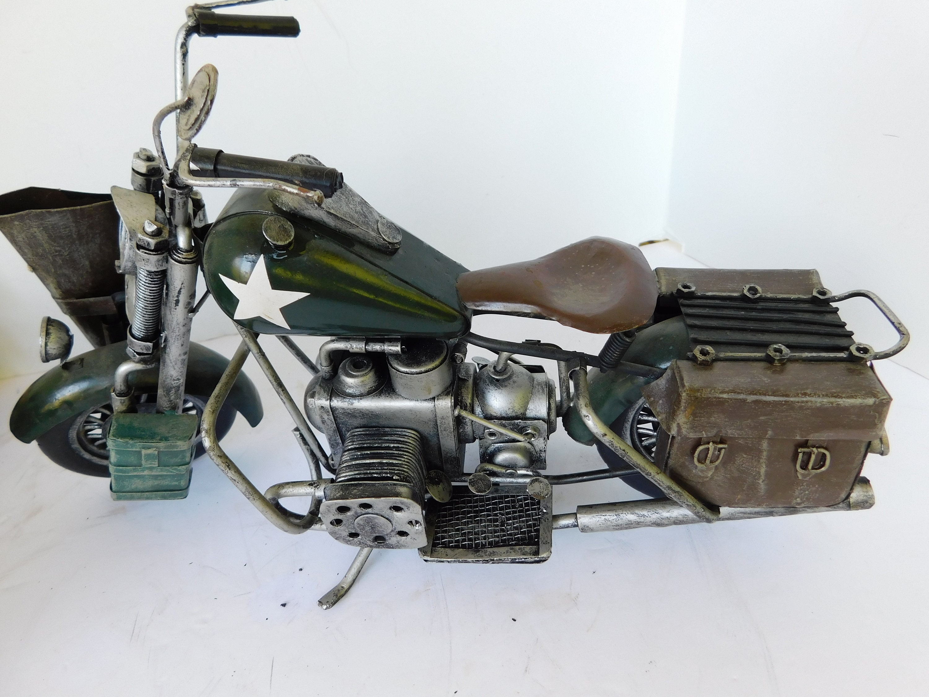 Military Bike Us Army Motorcycle Toys Gun Mount Motorcycle - Etsy Australia