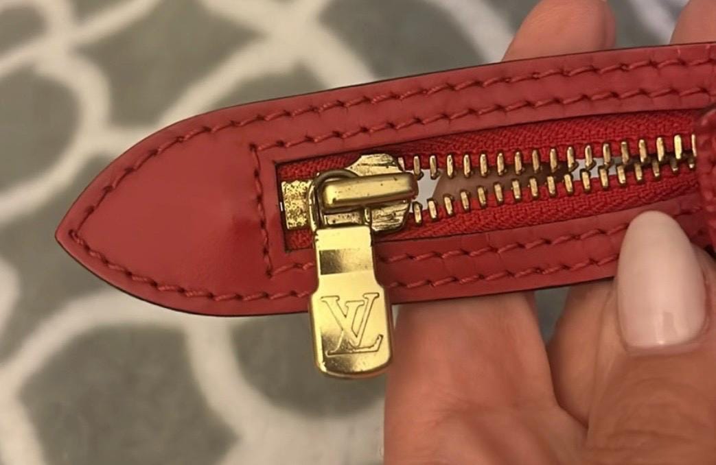 Louis Vuitton Red Epi Saint Jaques Shoulder Bag AS0996 Louis