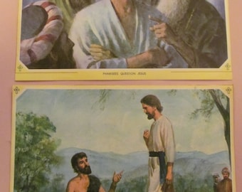 Jesus Picture Baptism of Christ Pharisees Question Jesus Religious Pictures On Religion Spiritual Gifts Religious Home Decor jesus portrait