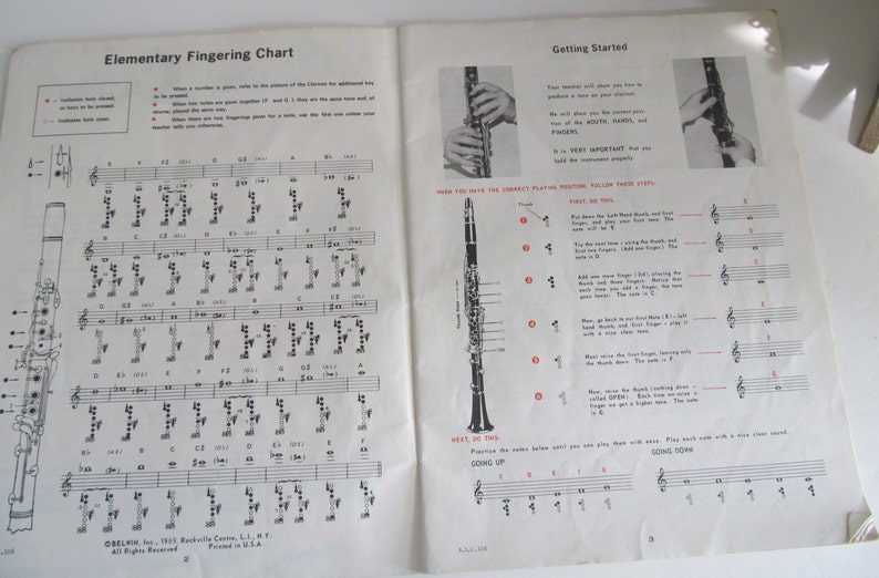 Sheet Music Student Book Student Etsy