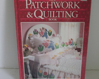 How to Patchwork and Quilting Book Hand Made Quilts Adult Craft Book How to Book Better Homes and Garden Quilt Patterns Book How to quilt