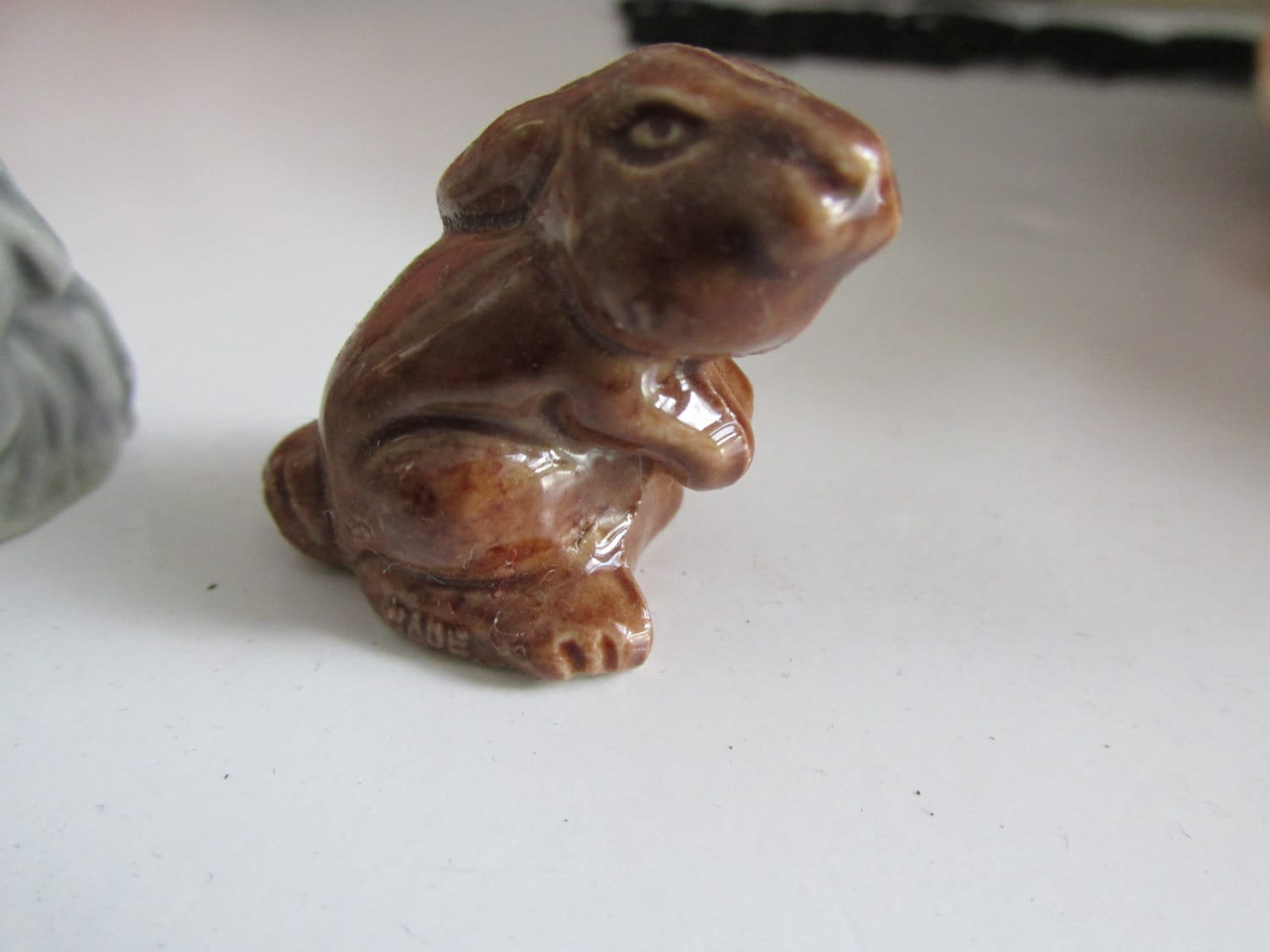 Rabbit Figurine English Wade Red Rose Tea Figurines Bunny Wade ...