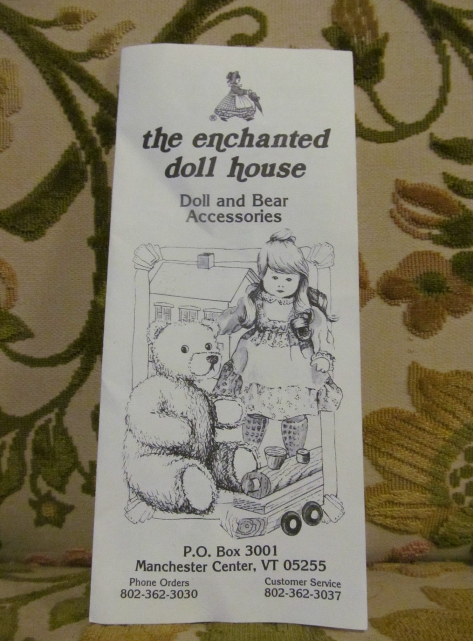The Enchanted Doll House Doll and Teddy Bear Brochure 1988 Etsy