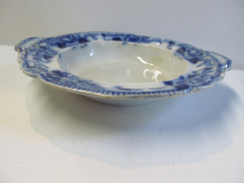 Beautiful Delft Flow Blue Butter Dish Blue and White China Etsy New