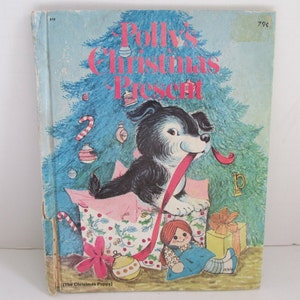 Pollys Christmas Present Childrens Books Puppy Books Puppy For Christmas Books Childrens Santa Clause Book THE CHRISTMAS PUPPY from Santa
