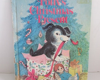 Pollys Christmas Present Childrens Books Puppy Books Puppy For Christmas Books Childrens Santa Clause Book THE CHRISTMAS PUPPY from Santa