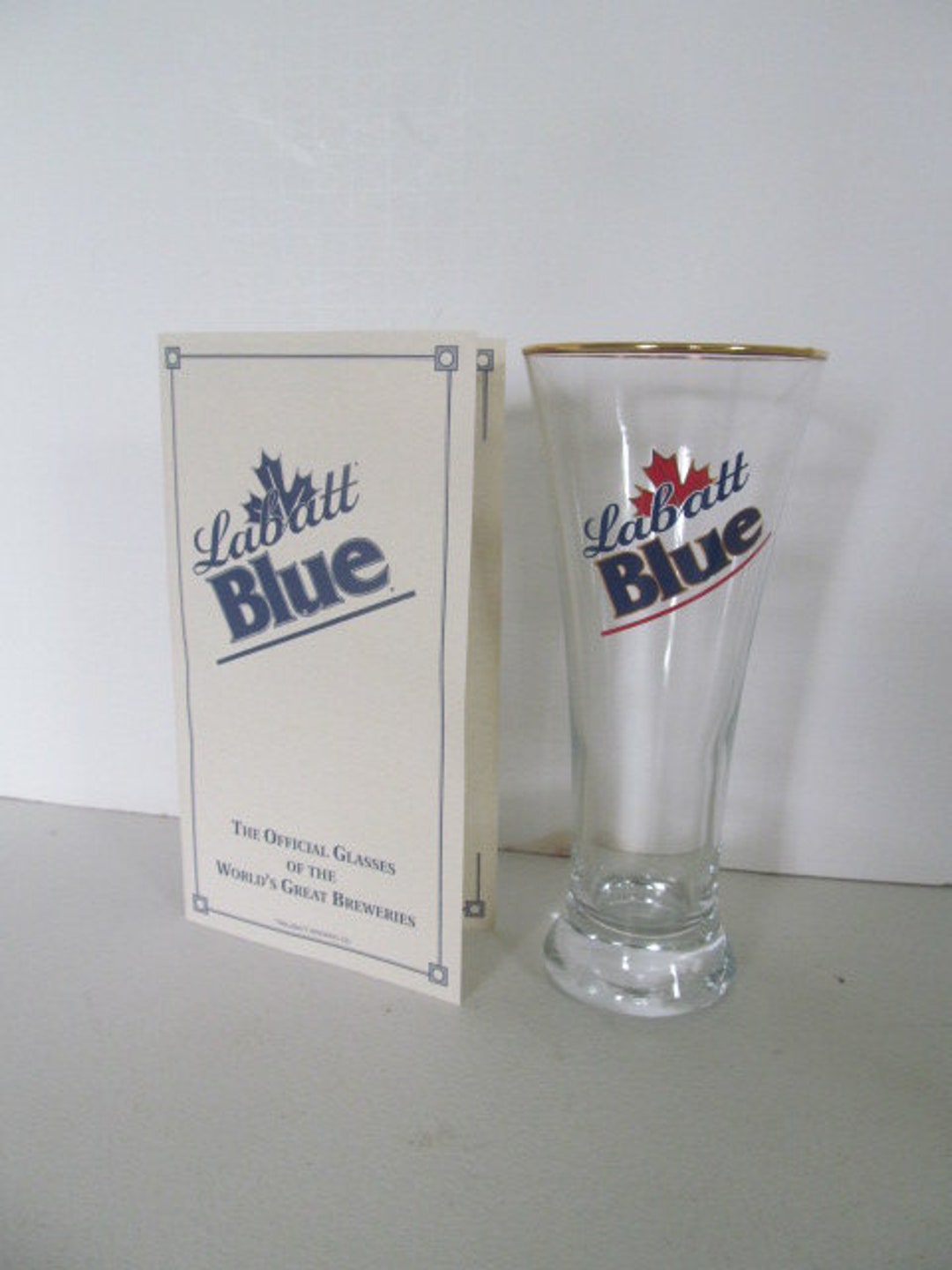 Labatt Blue Beer Glass Canada Brewery Beer Made in Germany Glass