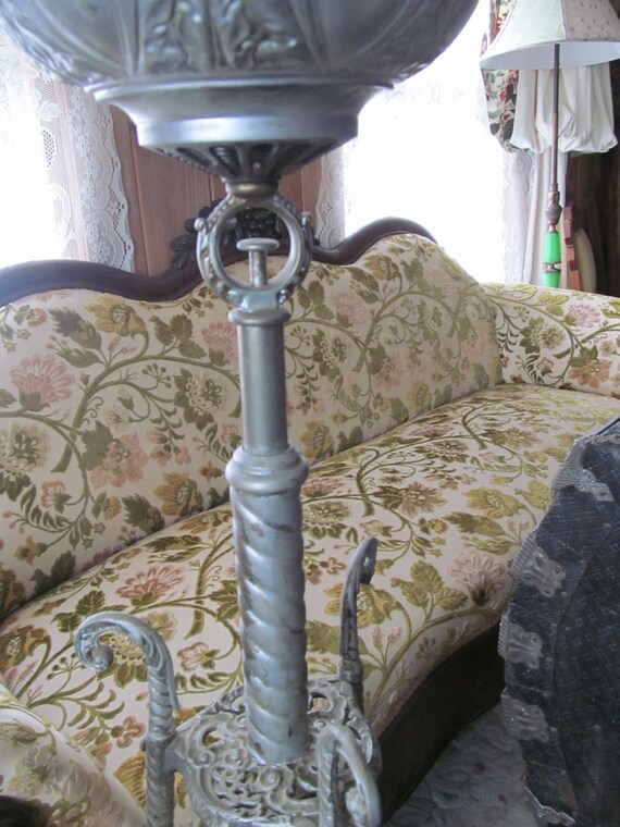 Luces Antique Victorian Gothic Funeral Parlor Lamp Victorian Oil