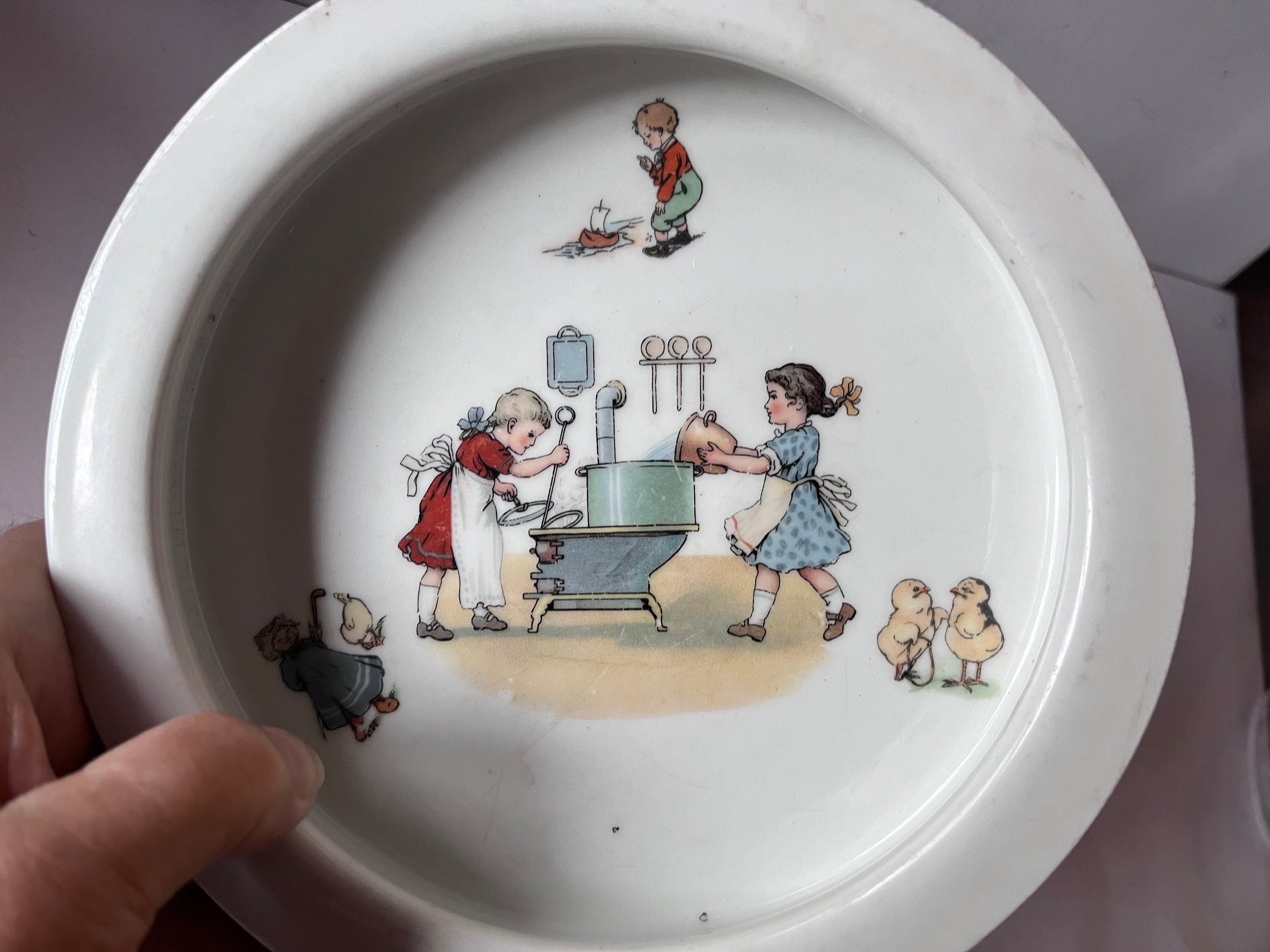 Antique baby dish - Etsy 日本