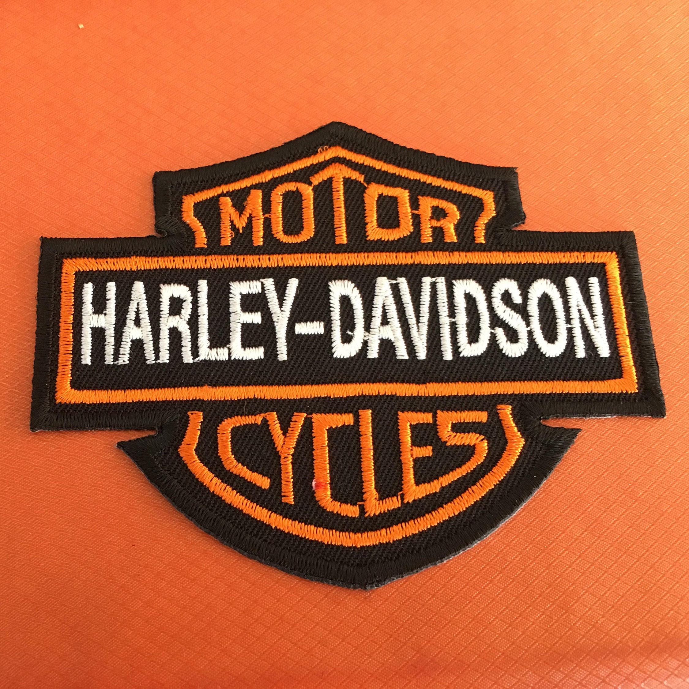 Vintage Bates Patch For Harley-Davidson Enthusiast 